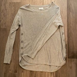 Gray sweater from Crown & Ivy